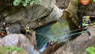 Soccorso Alpino squadra forra regionale