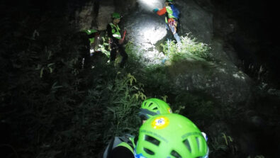 Soccorso Alpino ricerche notte