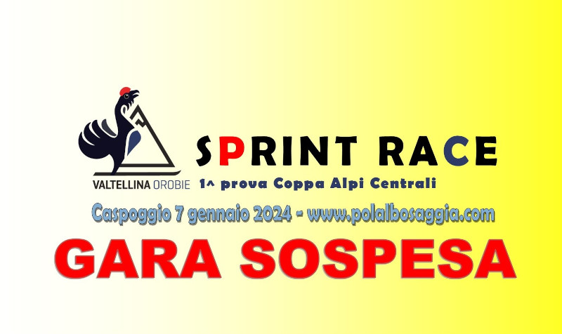 Sprint Race Caspoggio sospesa skialp