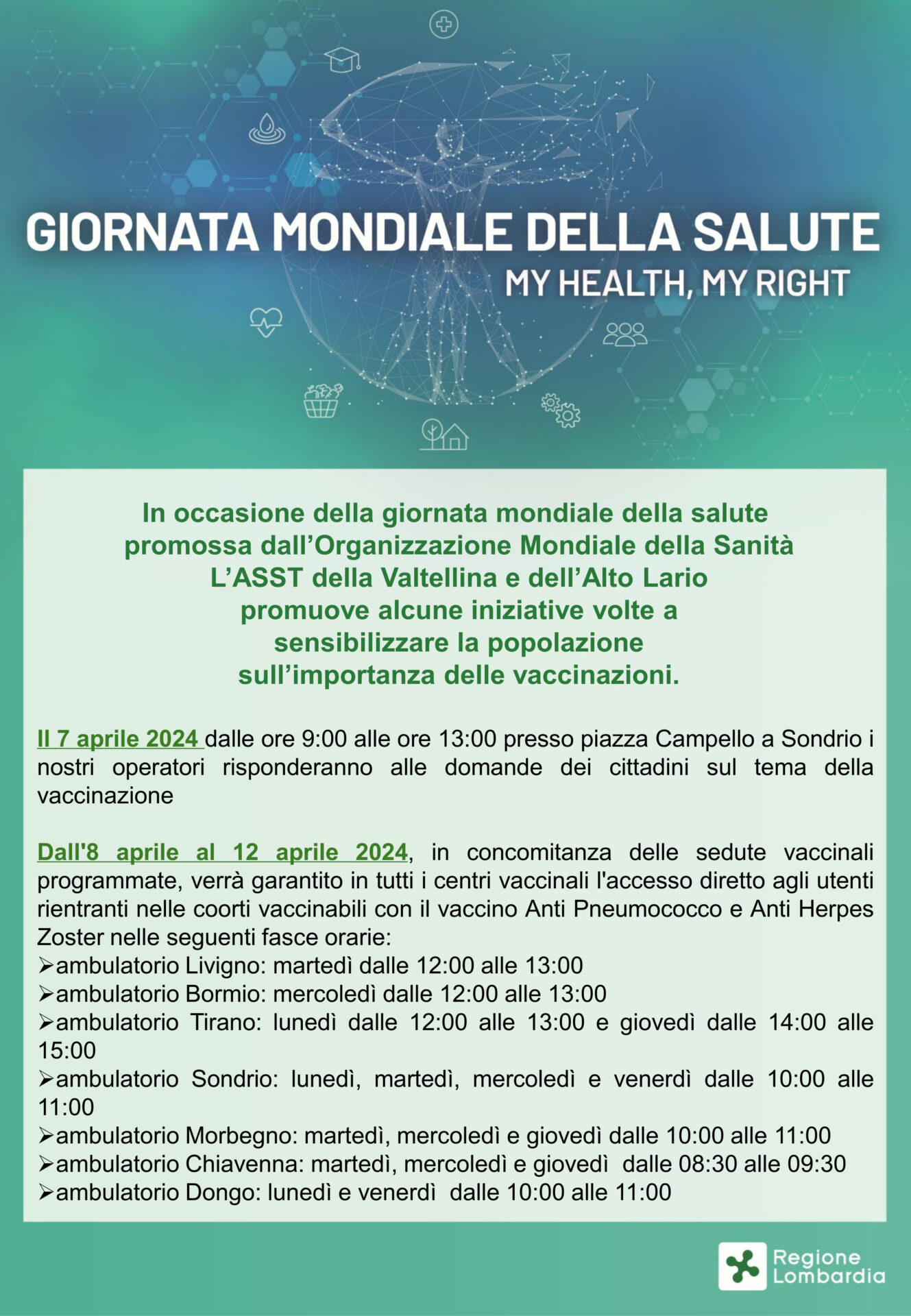  Giornata Mondiale della Salute