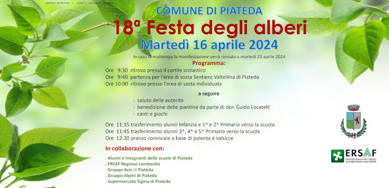 Festa degli Alberi Piateda 18° edizione