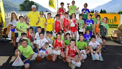 Esordienti ragazzi atletica Cosio Valtellino GS Valgerola