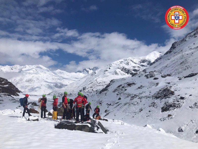 Soccorso Alpino delegazione bresciana esercitazione Valfurva