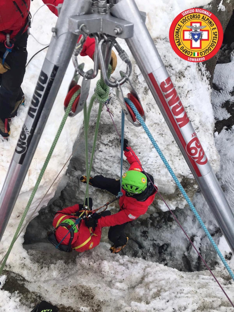 Soccorso Alpino delegazione bresciana esercitazione Valfurva