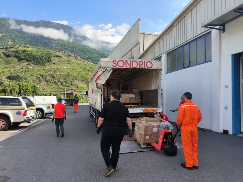 Sondrio emporio solidale trasferimento