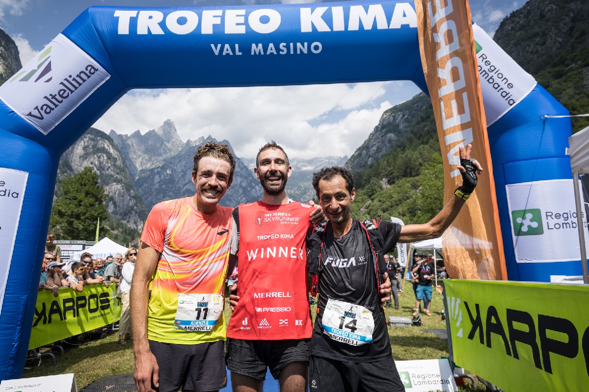 Trofeo Kima 2024 podio maschile