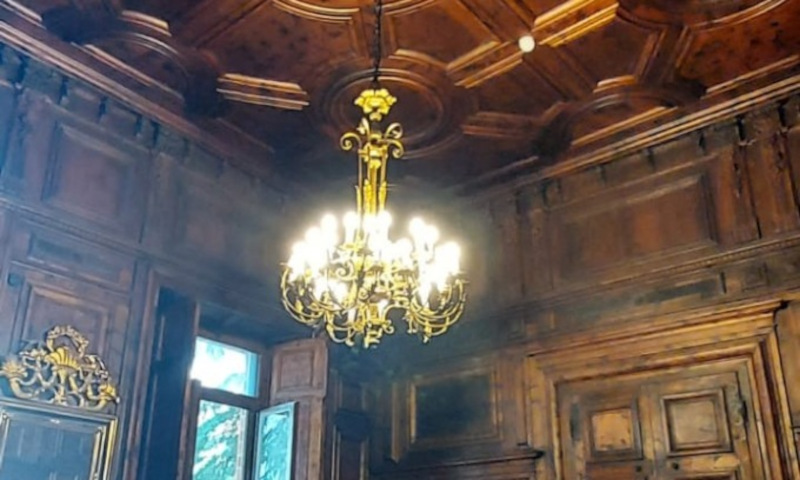 Lampadario Villa Quadrio Sondrio