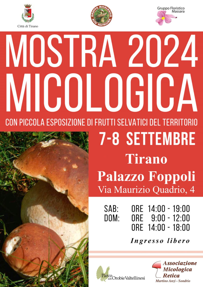 Locandina Mostra Micologica Provinciale