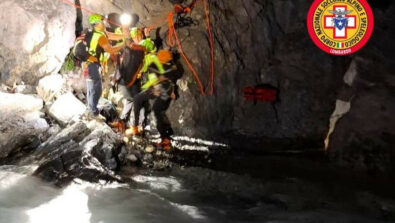 Valdidentro ragazza caduta pozze Soccorso Alpino