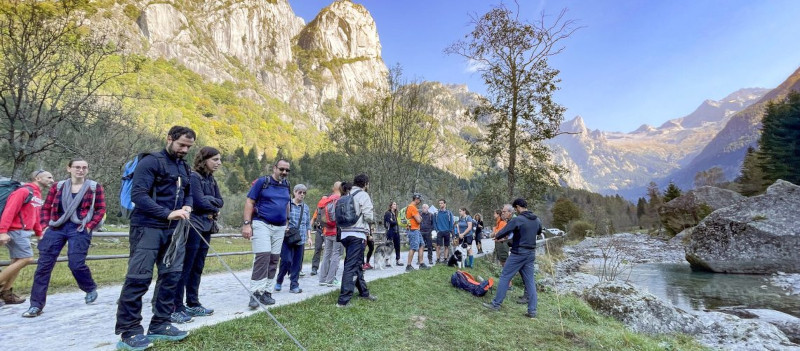 Piantumazione alberi adottati Val di Mello