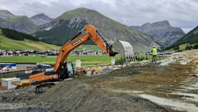 Cantiere Livigno opere olimpiche