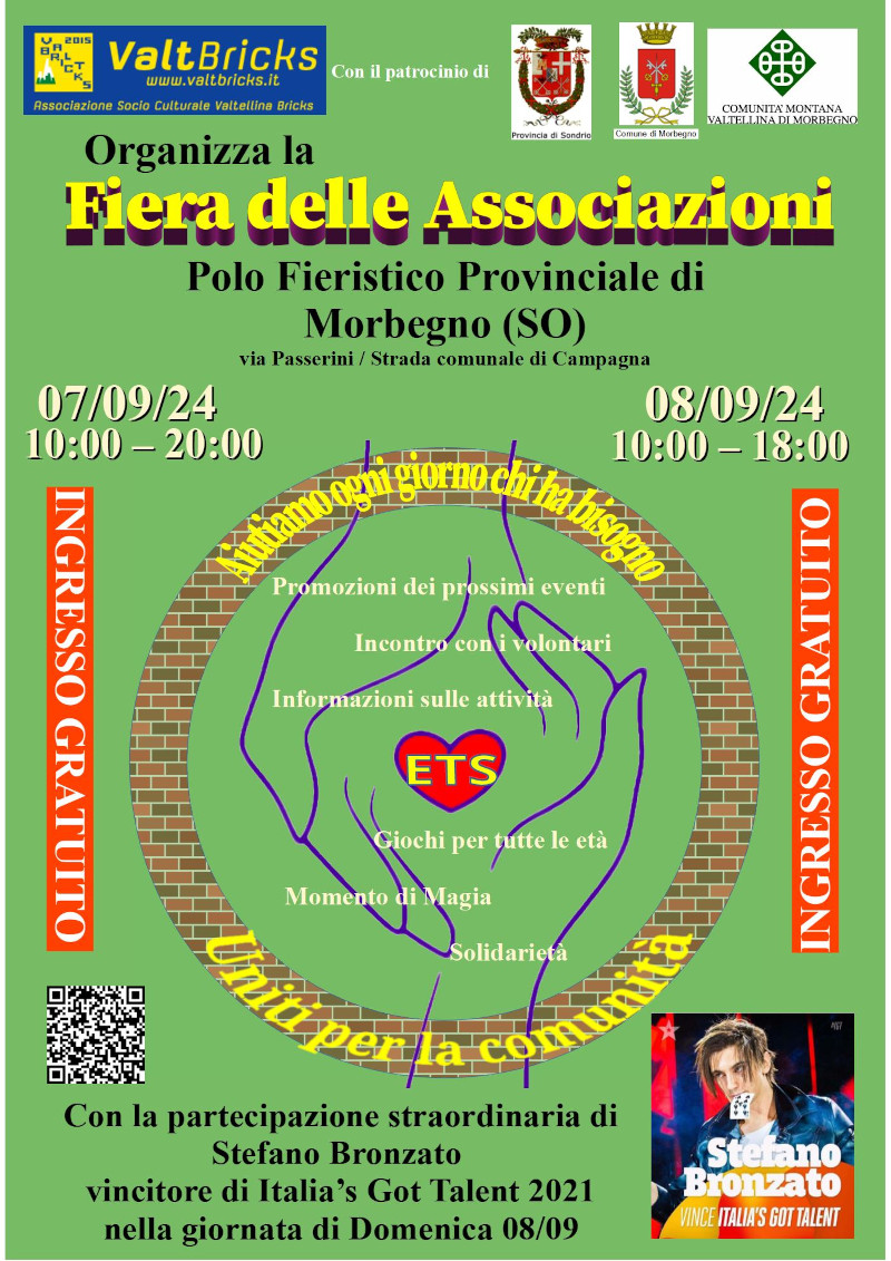 Locandina Fiera Associazioni Morbegno