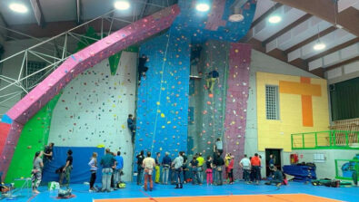 Palestra arrampicata Albosaggia