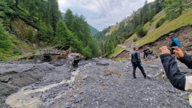 Smottamento Val Alpisella Livigno