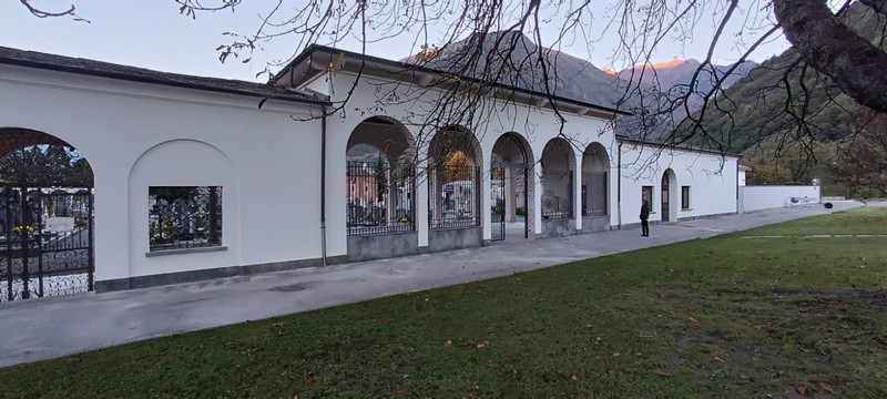 Cimitero Tirano manutenzione