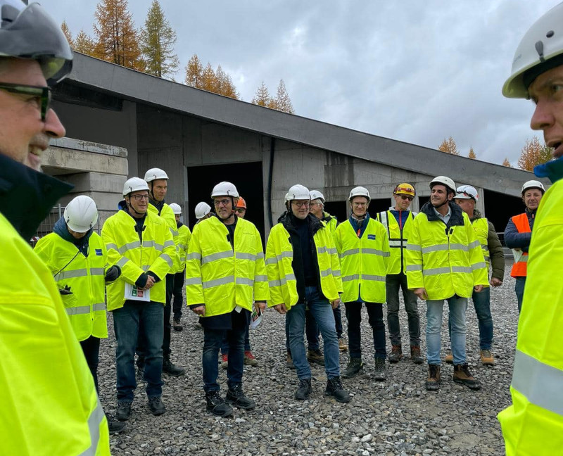 Livigno nuova Cabina Primaria Enel sopralluogo