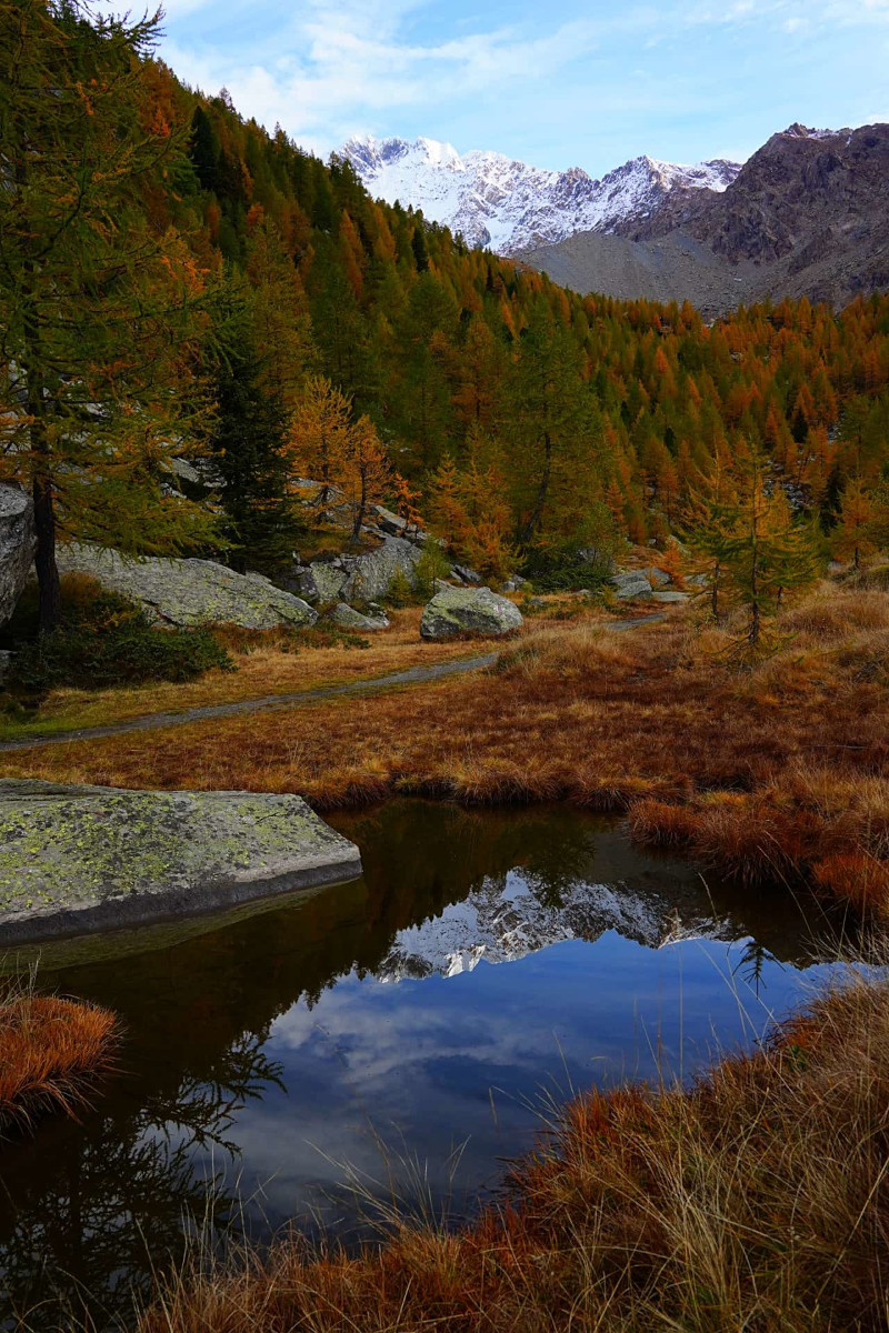 Predarossa autunno Val Masino Giancarlo Airoldi