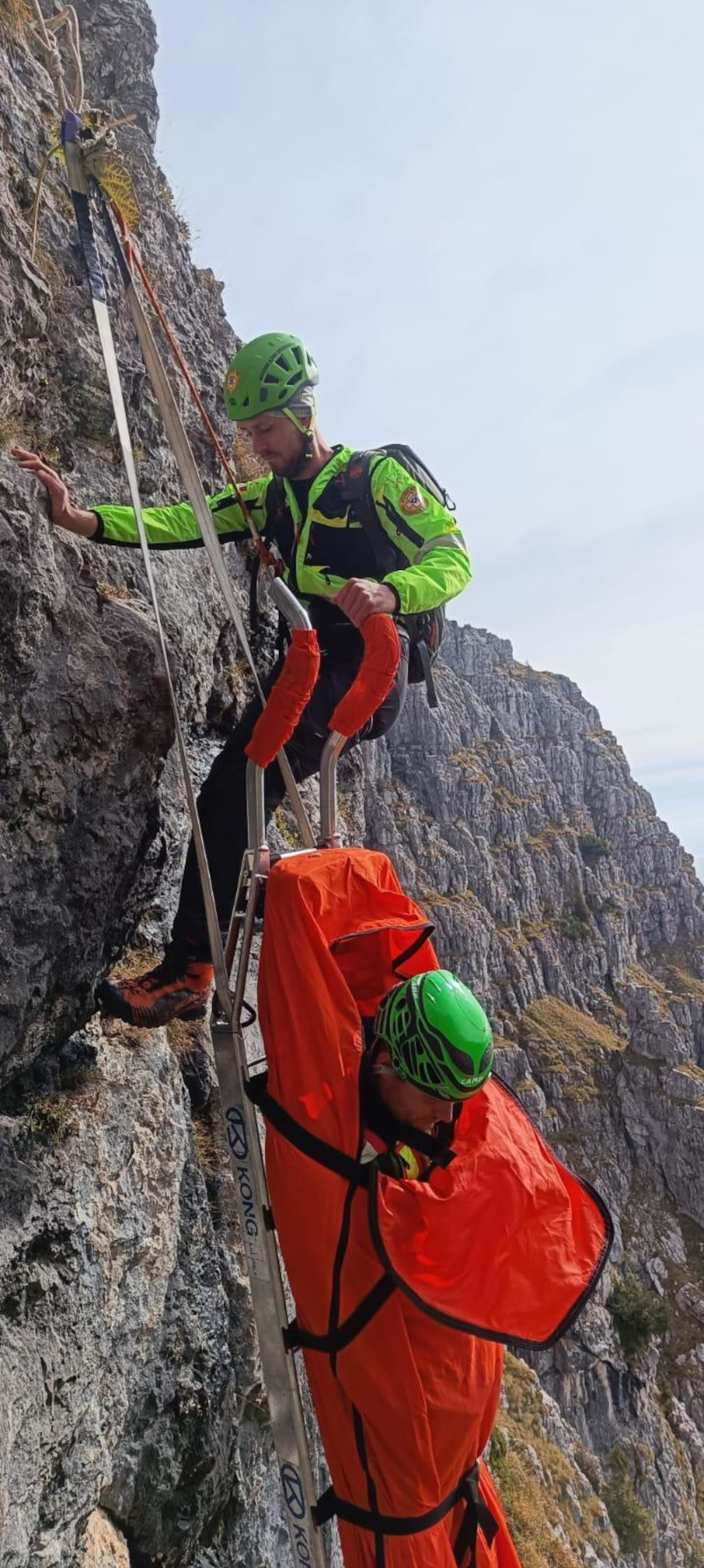 Esercitazione Piani di Bobbio Soccorso Alpino