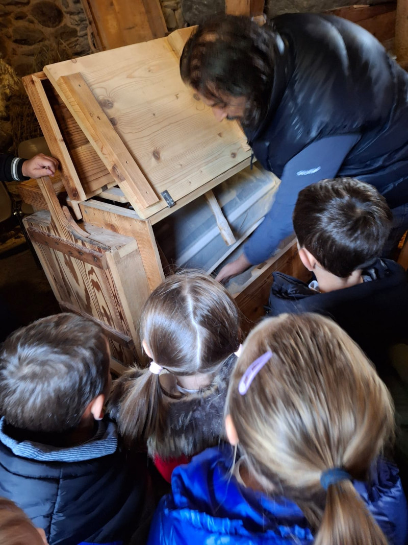 Villa di Tirano visita mulino Aprica scuola infanzia