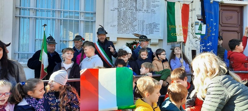 Colorina commemorazione 4 novembre