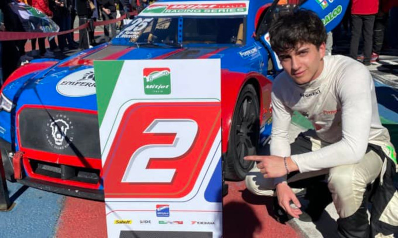 Giuseppe Forenzi pilota Berbenno di Valtellina Mitjet