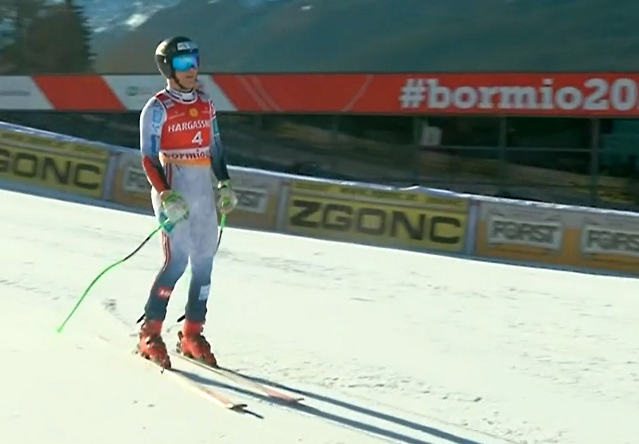 Fredrik Moeller sci bormio superg 2024