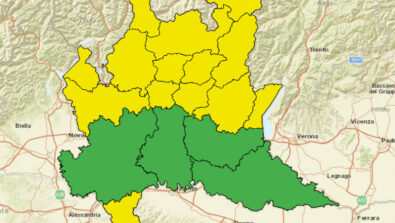 Rischio Incendi Lombardia allerta gialla