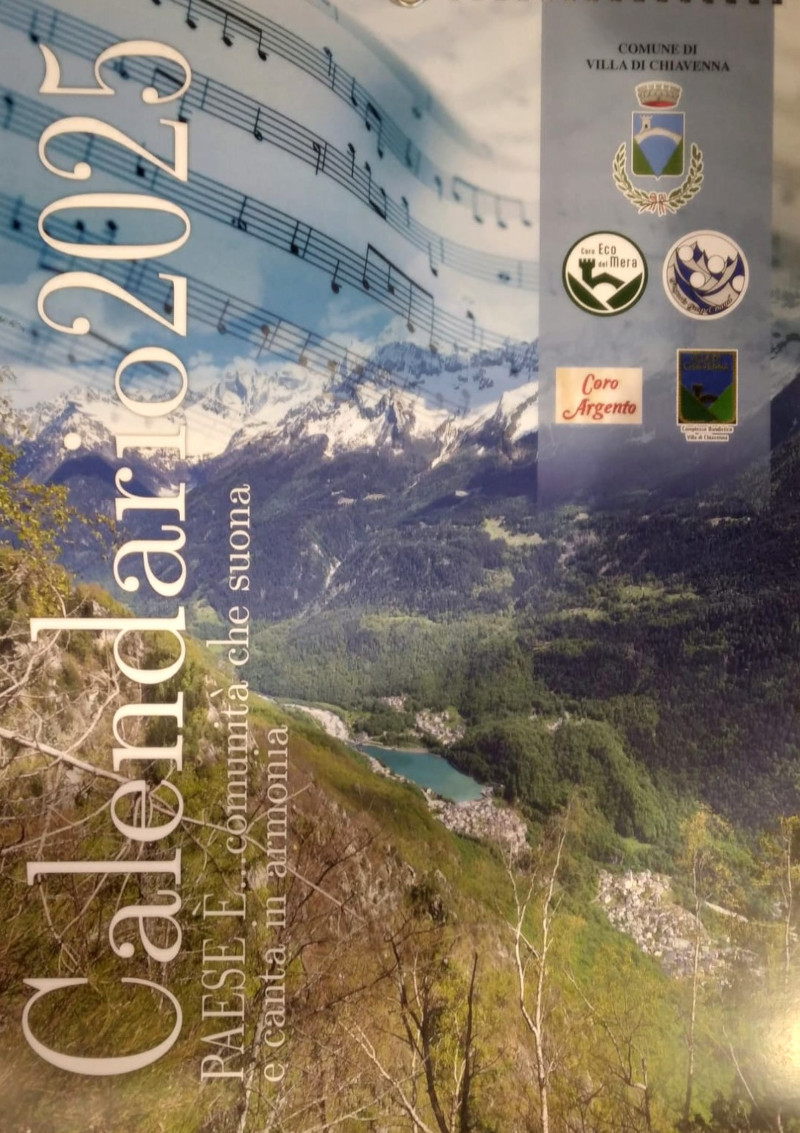 Calendario 2025 Villa di Chiavenna