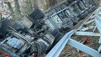 Incidente SS36 camion Mandello