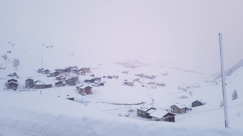 Passo Foscagno neve