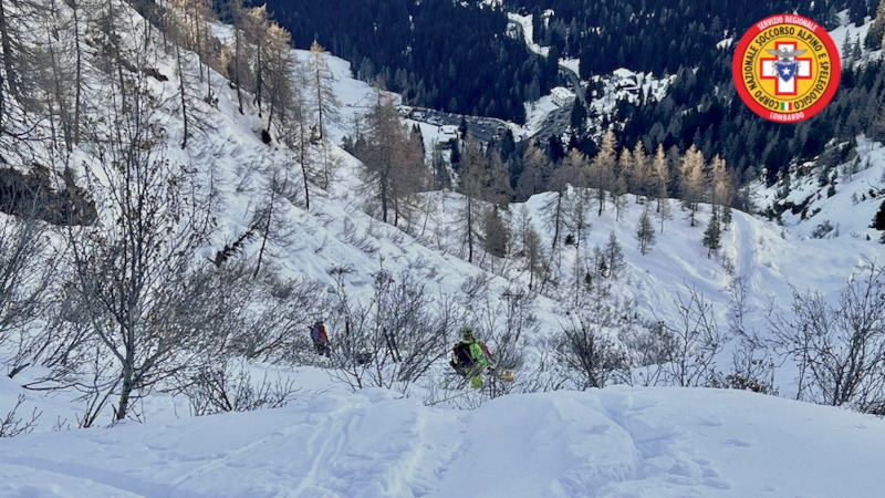 Soccorso Alpino intervento scialpinismo